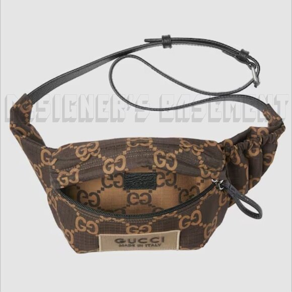 Gucci Brown Crossbody Bag with Gold Accents - Picture 8 of 9